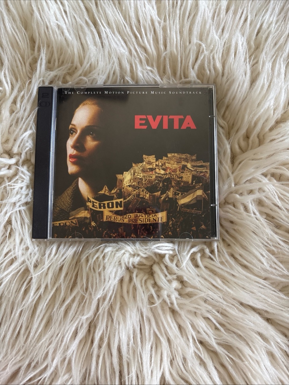 Evita The Complete Motion Picture Music Soundtrack 2-Disc CD Set Madonna CIB